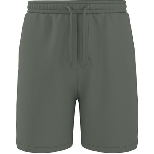 ESMARA MEN Heren sweatshort (groen, S)