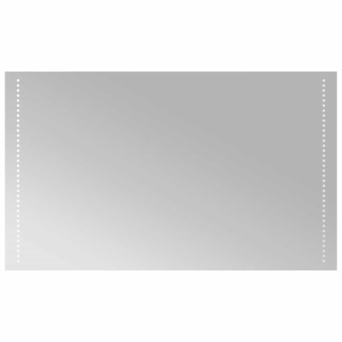 vidaXL - Badkamerspiegel - LED - 100x60 - cm