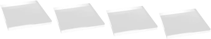 Acryl Kubus Houder - Sieraden Display - Vitrine Presentatie - Stapelbaar Ontwerp - 4 Delig - Transparant