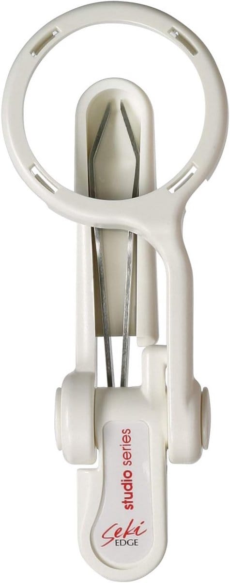 Precieze Ingegroeide Haar Pincet met Extra Groot Zichtbaar Punt - Inox RVS