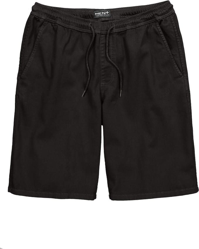 Men Plus - Heren - bermuda FLEXLASTIC® relaxed fit tot 8XL - Zwart - Maat L