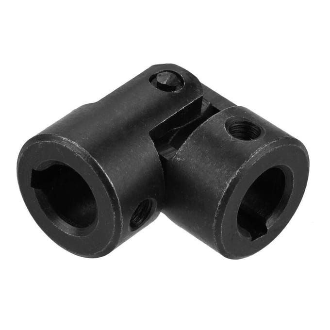 Askoppeling Motorconnector DIY Stuurinrichting Kruiskoppeling met spiebaan 12*24*51mm