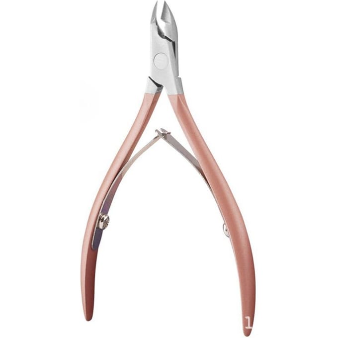 Outil de soin des ongles pour manucure pédicure rose or