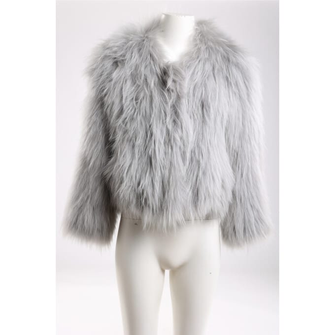 Nukus Lori Jacket Jackets Lichtgrijs Nkf13086