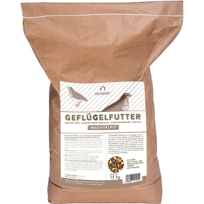 15kg Neuendorff Premium Hobby Kwartelvoer