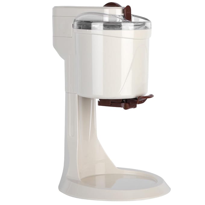 Volautomatische IJs Machine Kinderen Huishoudelijk Mini Multifunctionele Hoorntjes IJs Maker white