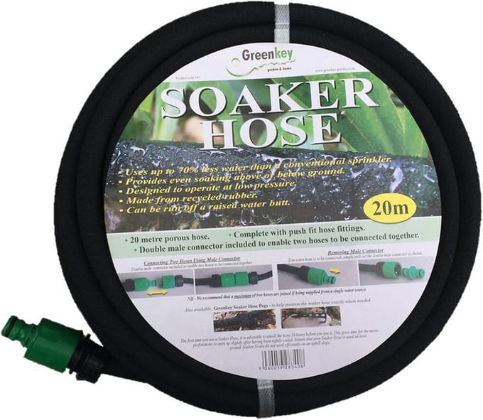 20 Meter Soaker Slang voor Zuinige Tuinirrigatie