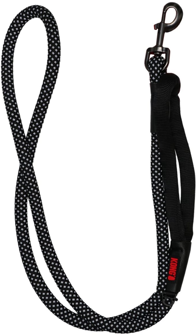 KONG Rope Leash - Zwart