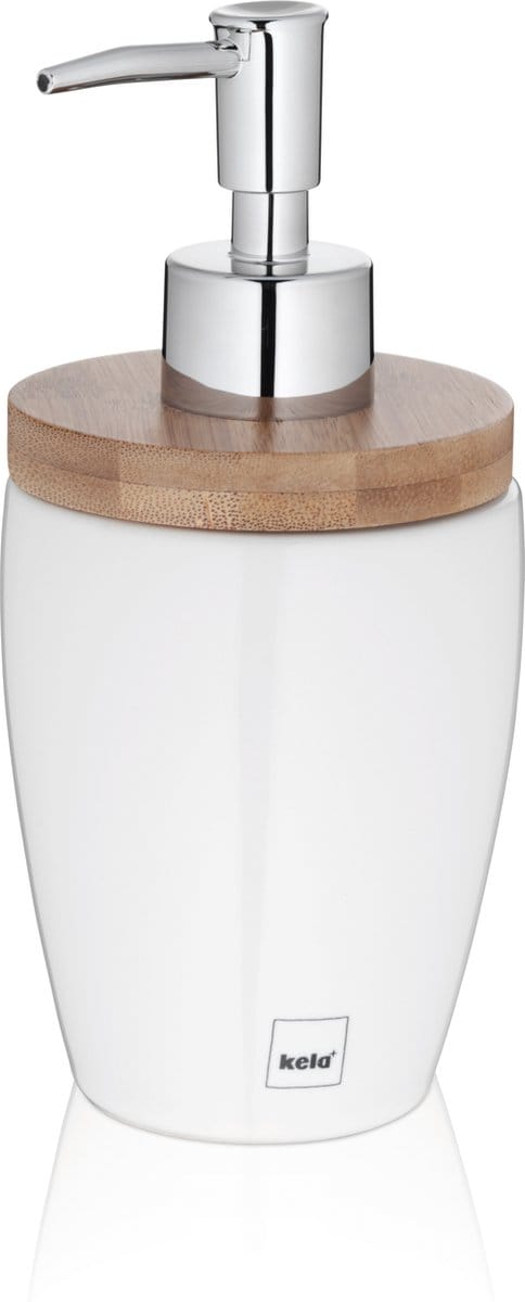 Natura Zeepdispenser - Wit - Kela