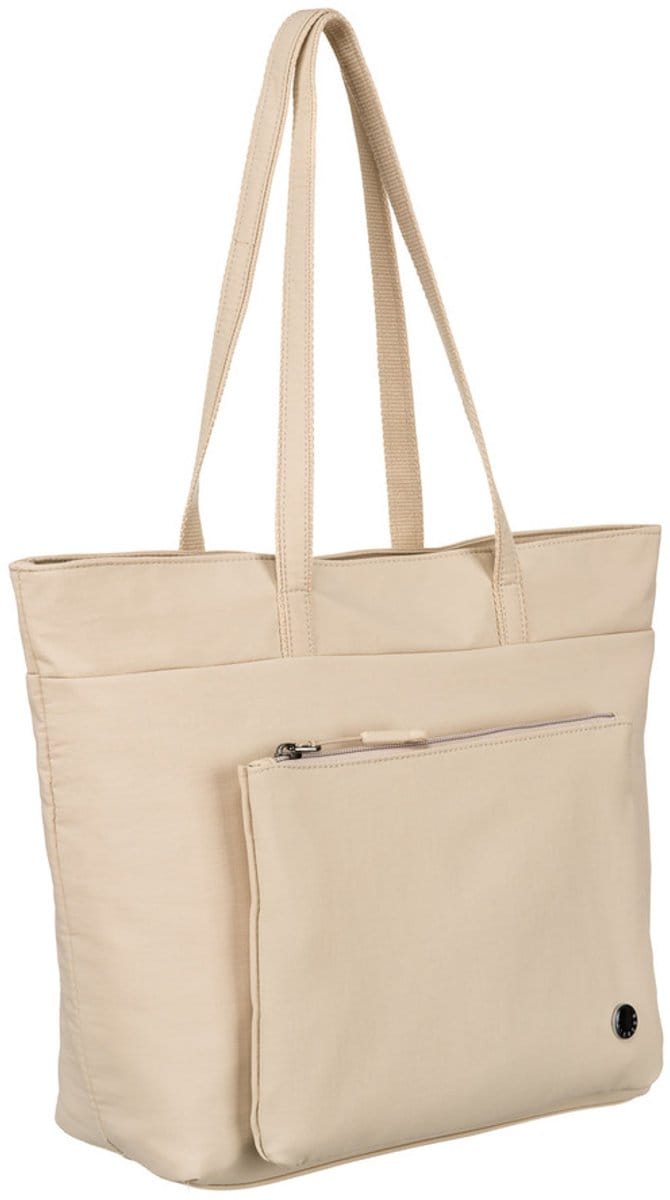 Peterson - Shopper Bag - Polyester - Beige - Groot Capaciteit