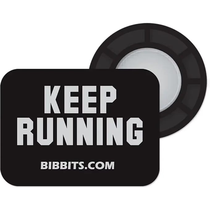 Bibbits hardloopmagneten | Keep Running Black