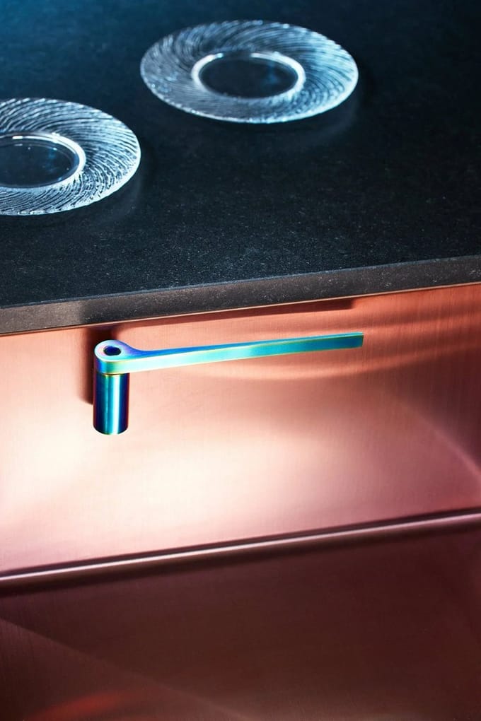 Happy Sinks Magnetische Theedoekhouder - Regenboog
