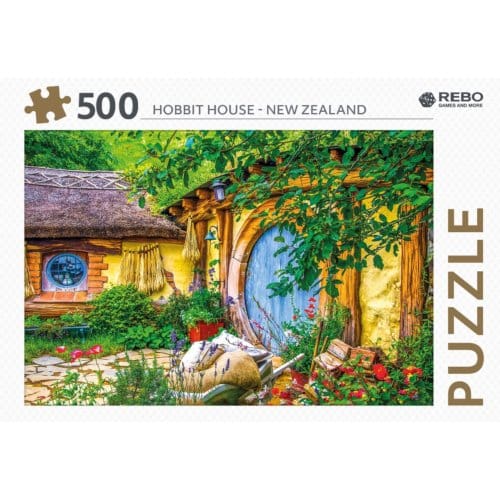 Rebo Productions Legpuzzel Hobbit House - 500 stukjes - vanaf 6 jaar