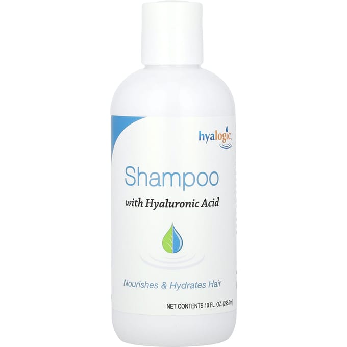 Hyalogic, shampoo, met hyaluronzuur, 10 fl oz (295,7 ml) white
