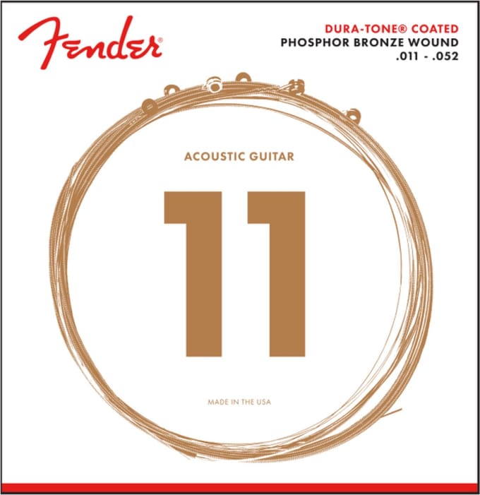 Fender 860CL Phosphor Bronze Coated - Akoestische gitaarsnaren