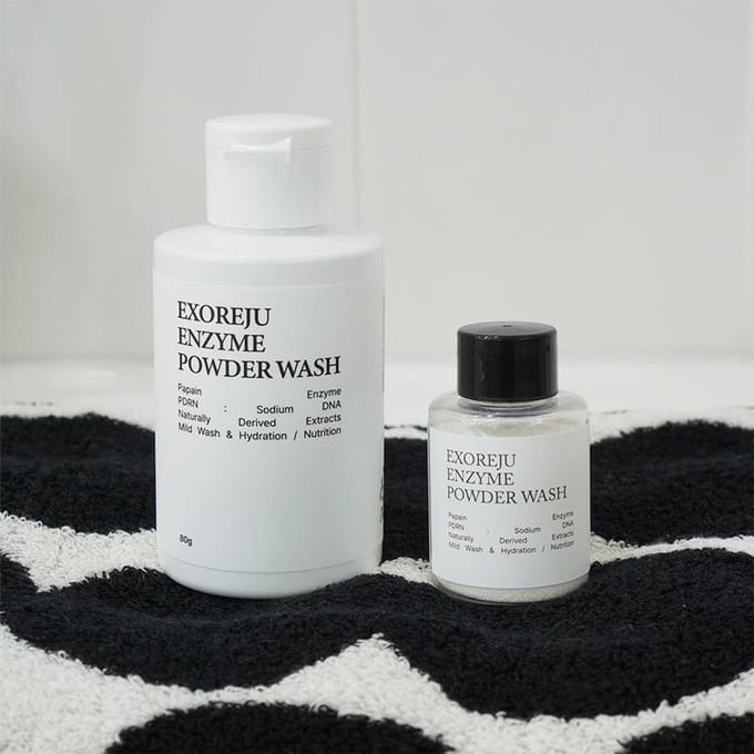 [EXOREJU] Enzym Poeder Wasmiddel 80g gray