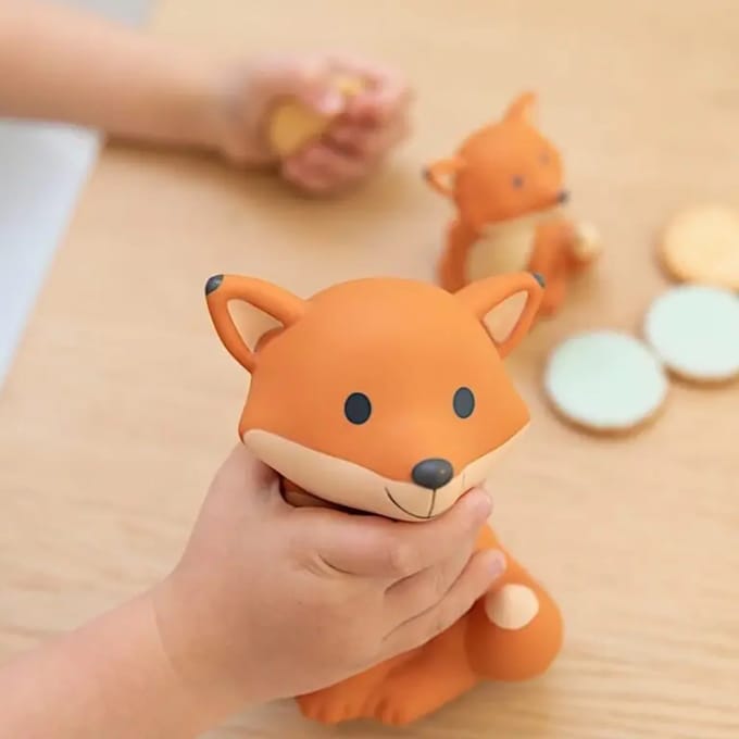 Atelier Pierre Vos Cesar Spaarpot - Kinder spaarpot voor babykamer - Oranje