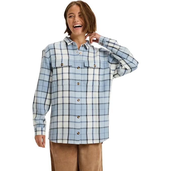 Damesoverhemd met lange mouwen Roxy Let It Go Flannel
