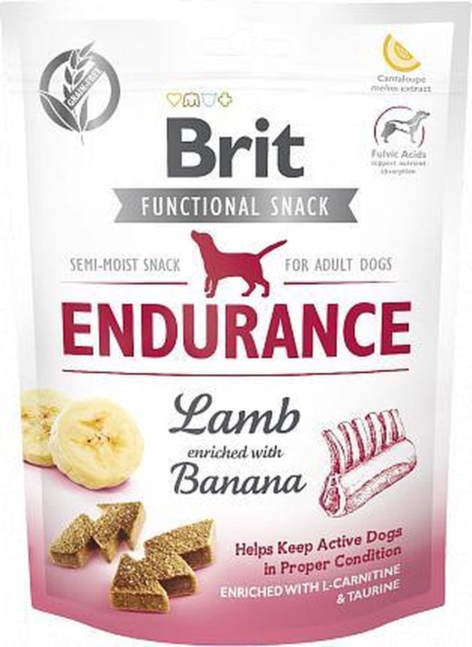 Brit care hond functionele snack Endurance Lam 150g