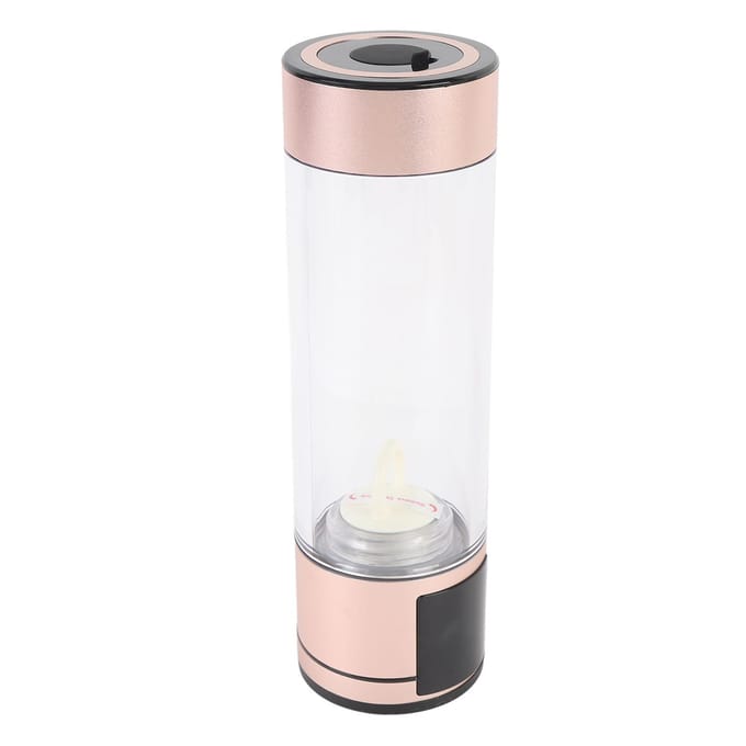 Waterstof Waterfles 400ml 2 Modi Type C 5V Afgesloten Draagbare Waterstof Water Ionisator Machine voor goud
