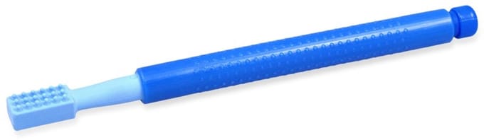 ARK Therapeutic vibrerend mondmotorisch speelgoed Z-Vibe blauw.