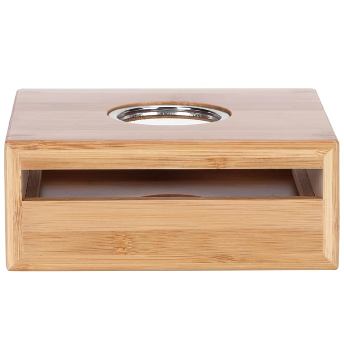 Theepotwarmer Huishouden Bamboe Theepot Verwarmingsbasis Houder Kantoor Theeaccessoires brown