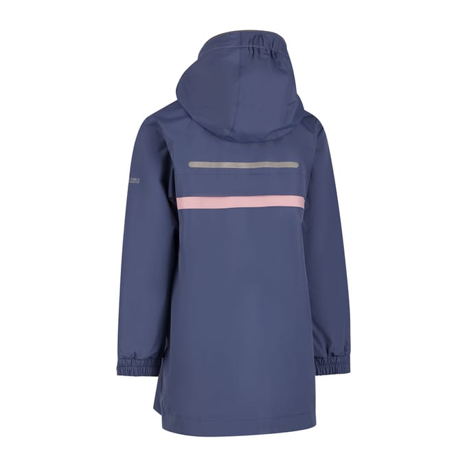 Trespass Meisjes Bronia Waterdichte Jas (Bluestone)