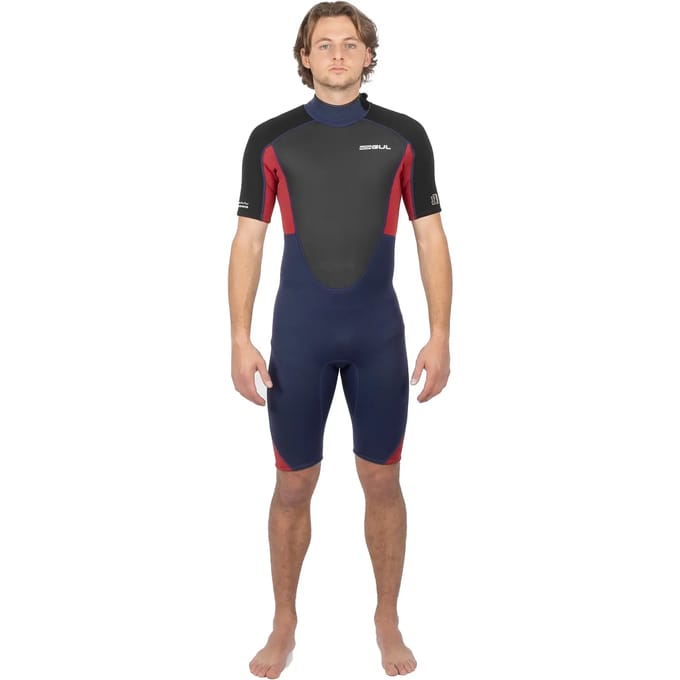 Surf kort wetsuit GUL 3/2 mm Response Back-Zip