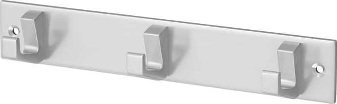 Kapstokhaak Aluminium 3 Haaks | Per Stuk