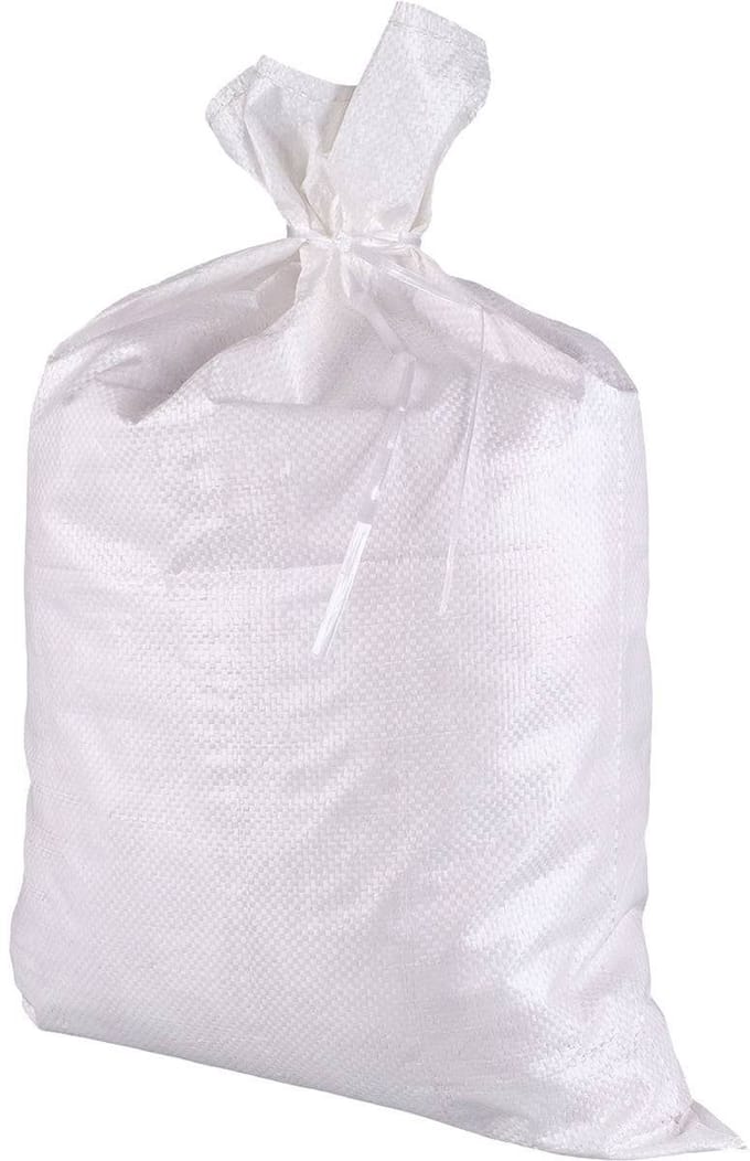 Zandzak - PP - 20 Liter - Scheurvast - 5 Stuks