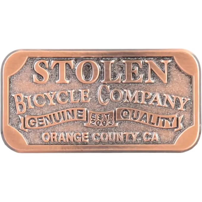 Metalen stickers Stolen Brand