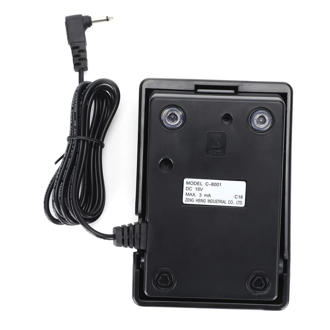 C?8001 Naaimachine Voetpedaal Controller Geschikt voor SINGER Naaimachine Accessoires wit