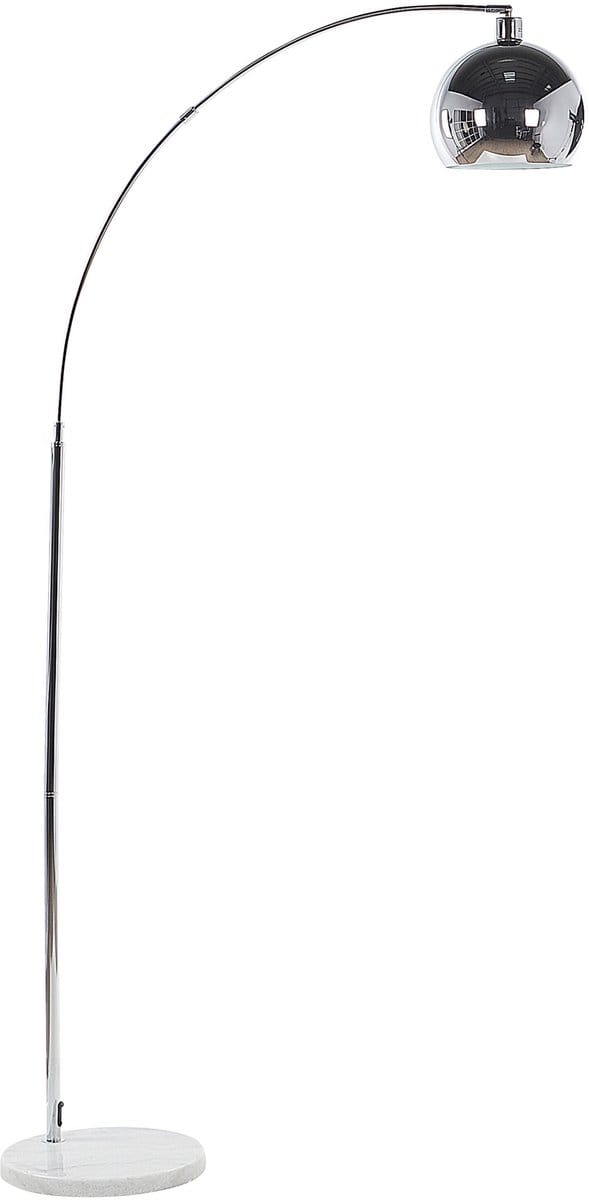 PAROO - Staande lamp - Zilver - Metaal