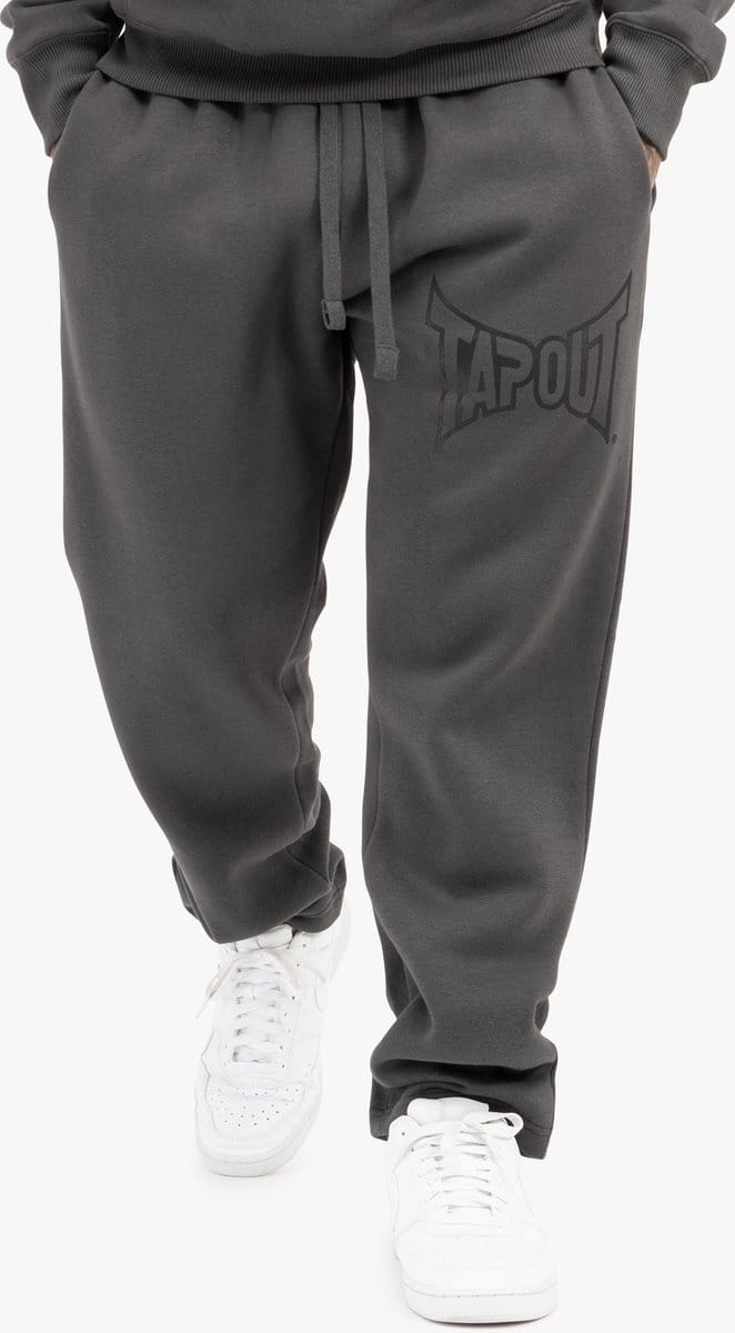 Tapout Lifestyle Basic Jogger Jogginghose normale Passform Anthracite/Black-XL