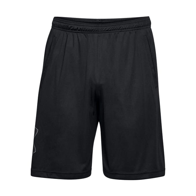 Under Armour UA TECH GRAPHIC SHORT-BLK Heren Sportbroek - Zwart - Graphite