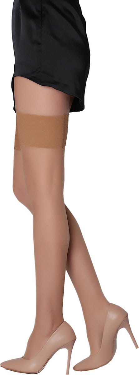 Daymod Line Exclusieve Stay-Ups Kousen 20 Denier - HUID - Maat One size