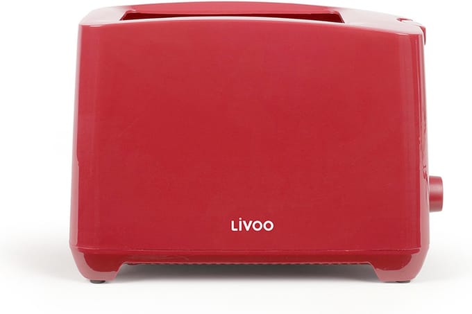 LIVOO – DOD162RC – Broodrooster – 7 standen – 2 sneetjes