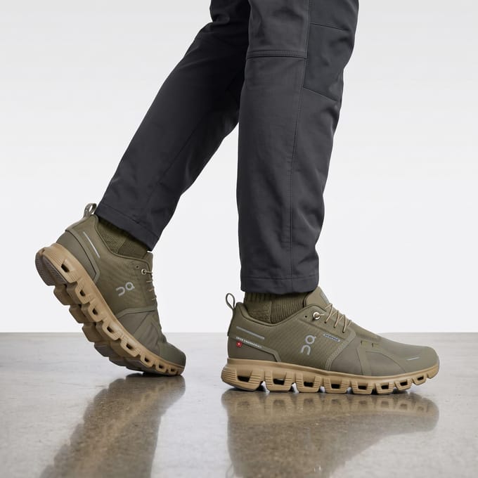 On Cloud 6 Wp Olive | Safari Maat: 42 | Sneakers Outlet | Heren | Beige