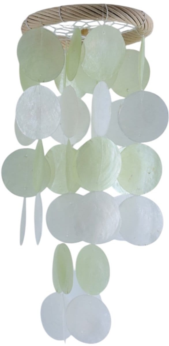 Chimne Capiz Dia. 12cm - Green Natural