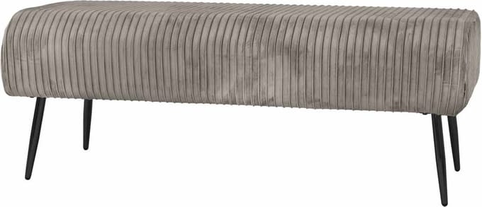 Riverdale Bankje Jessie - Grijs - 129cm