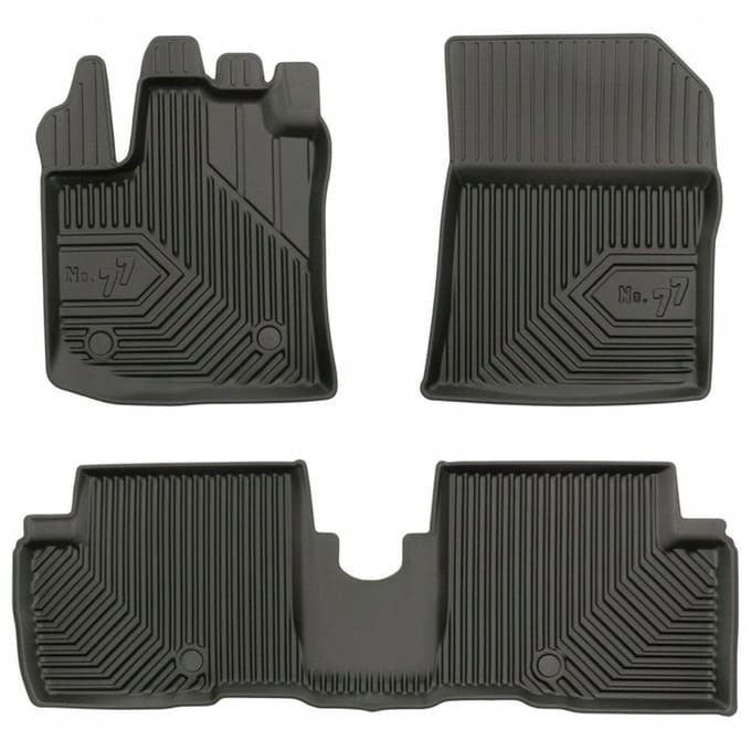FROGUM No.77 - 3D Automatten - All-weather - Perfecte Pasvorm - TPE - Dacia Lodgy 2012-2022