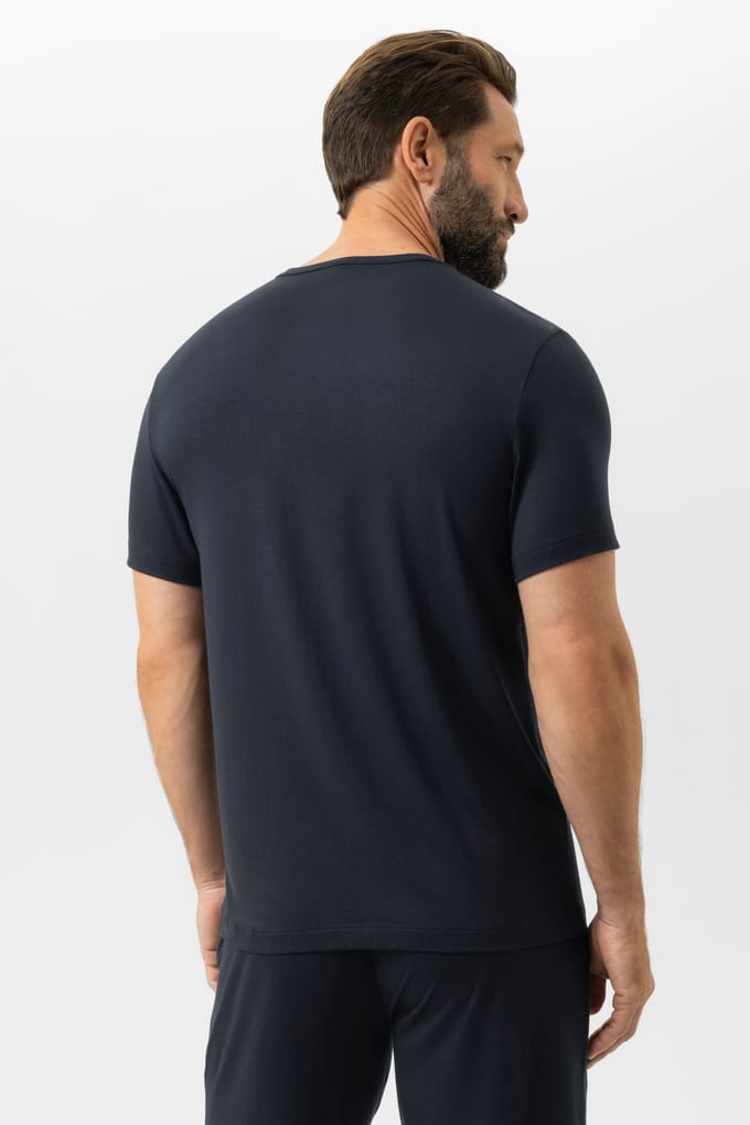 T-shirt Serie Jefferson Marineblauw