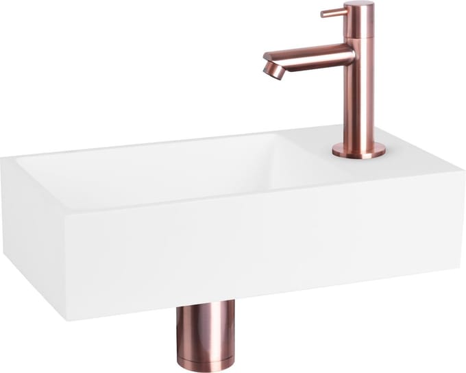 Differnz Fonteinset Mix&match Solid S Recht Rood Koper