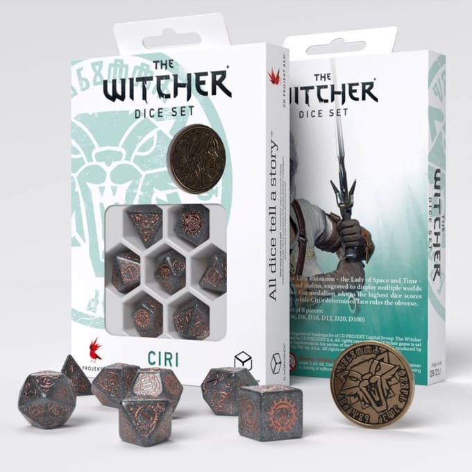 The Witcher: Ciri Elder Blood Dice Set