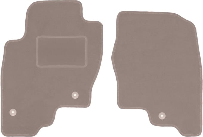 Beige voormatten voor: Nissan Pathfinder R51 SUV (2004-2014)