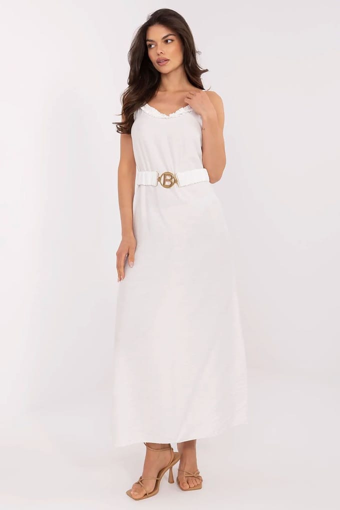 Celeste Bloom Dress - Off-white / One Size