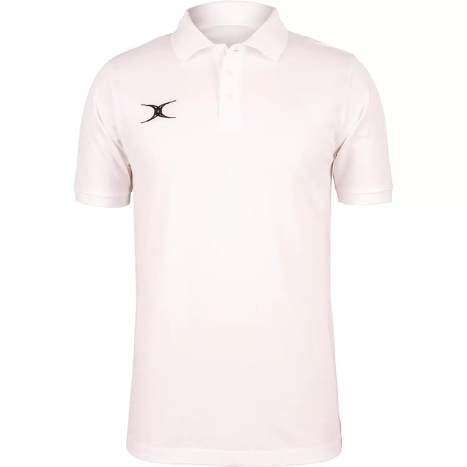 Gilbert Quest Polo Snr Wit - Extra Large
