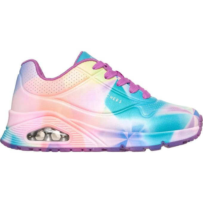 Skechers Uno Gen1 - Prism Burst Meisjes Sneakers - Paars/Multicolour