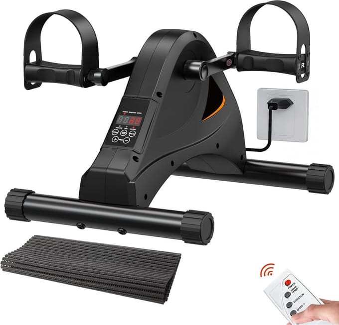 VELTRR® Stoelfiets - Bureaufiets - Deskbike - Zwart