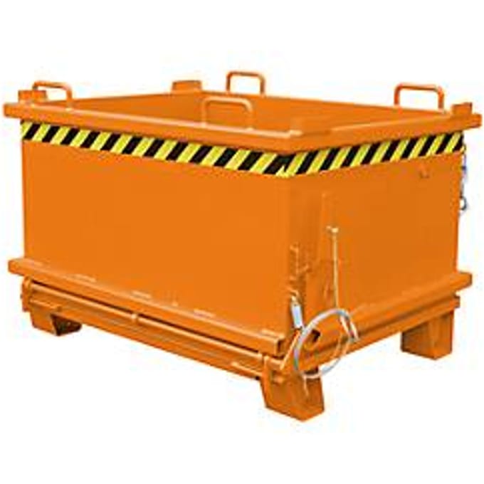 Bodemklepcontainer SB 500, oranje